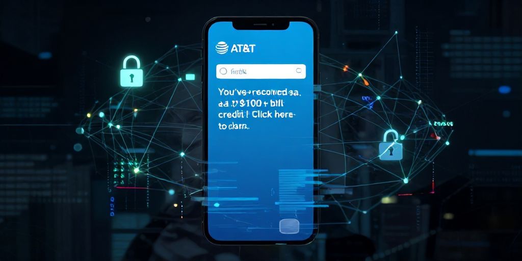 Preview image for: Démasquer l'escroquerie de phishing aux récompenses AT&T : Une opération de vol de données multi-couches
